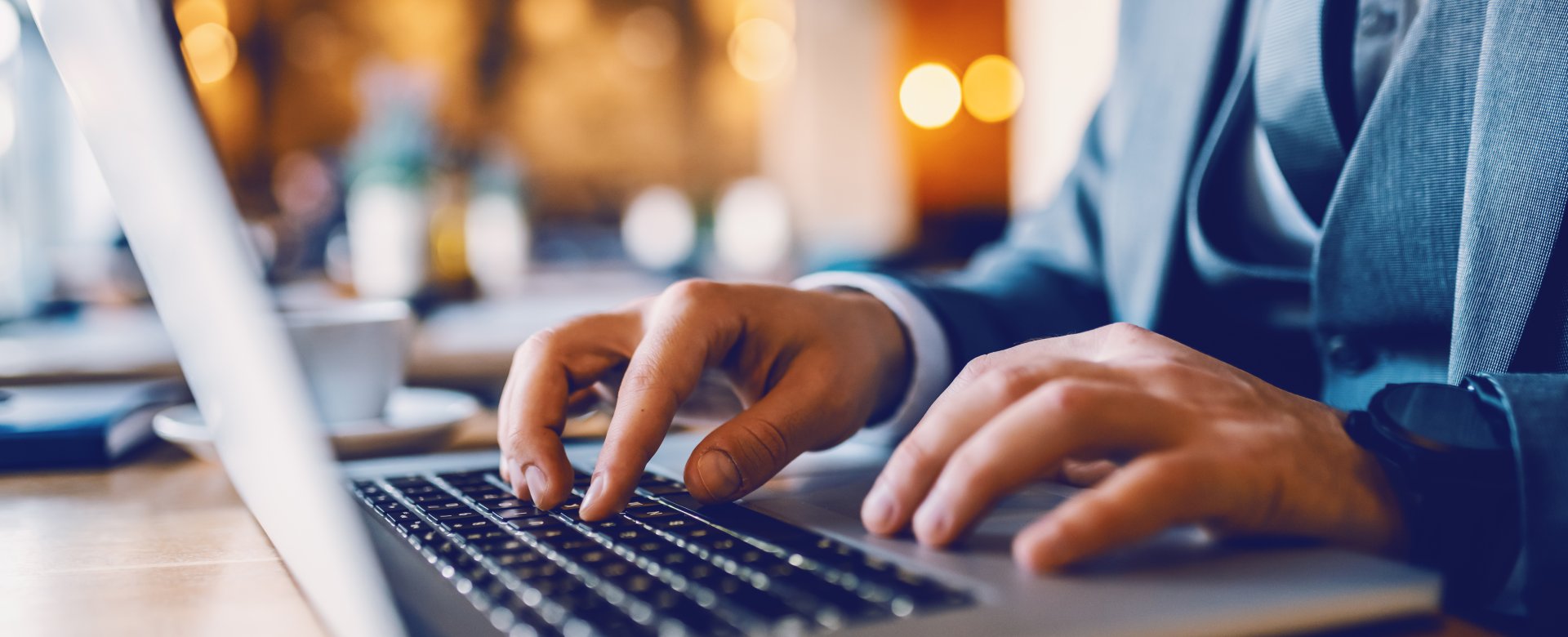 hands on keyboard