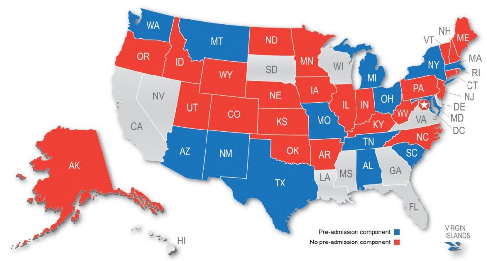 UBE jurisdiction component map