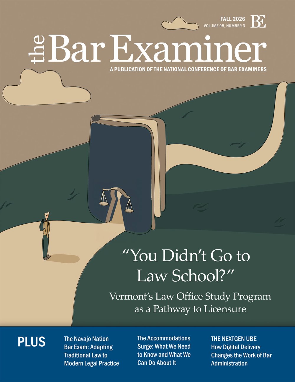 Fall 2026 Bar Examiner Issue Cover